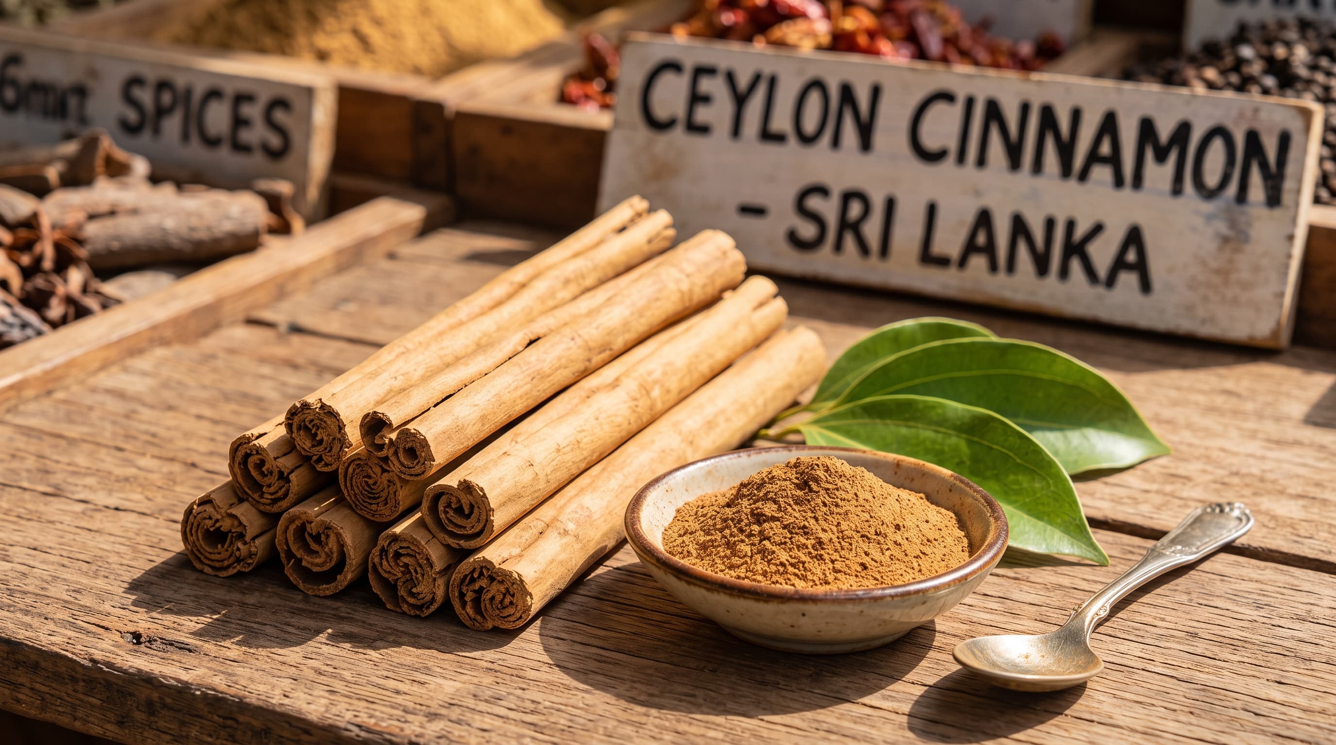 Ceylon cinnamon from Lunuwila Agri